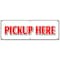 Signmission PICK-UP HERE BANNER SIGN food ice cream fair carnival vendor pick up B-72 Pickup Here - alternate 1